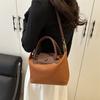 Bolso Dumpling para Mujer 2025 Primavera Explosiones alta calidad Bolso de Hombro Moda Costuras Color Contraste Bolso Bandolera Bolso de Mujer de Alta Gama