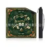 Tapete de Mahjong Transfronteiriço, Redutor de Ruído, Espessado, Antiderrapante, Grande, Resistente a Manchas, Especificamente para Salas de Xadrez e Cartas