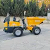 Cargadora de Ruedas Exportada a Europa, Camión Volquete de Descarga Frontal de 1.3 Toneladas, Volquete Diésel de Tres Cilindros