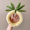Diadema divertida estilo coreano de dibujos animados para mujer, con diseño de peluche, perfecta para usar al aplicar mascarillas faciales o lavarse la cara, y también adecuada para crear un peinado de coleta alta.