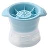 Molde para hacer bolas de hielo North Gran, molde para hacer hielo redondo congelado con whisky, molde para hacer hielo con bolas de hielo, artefacto para almacenar en casa