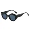 Novos Óculos de Sol Poligonais Simples Moda Ins Personalidade Casual Estilo de Rua Outdoor Viagem Óculos de Sol com Proteção UV