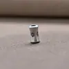 Yiluya plata S925 cuentas de flor de morera tubo de plata pulsera DIY cuerda trenzada copo de nieve cuentas de bambú Wenwan pequeños accesorios