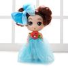 12cm Vestido de Noiva Boneca Fantasia Infantil Novo Modelo Pingente Chaveiro Bolo Assar Atacado Brinquedo da Moda para Meninas