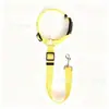 Cinturón de Seguridad Reflectante para Coche de Mascotas Correa Elástica Telescópica Multifuncional para Perro Cuerda de Tracción Antiexplosión para Perro Grande