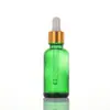Em estoque, à prova de luz, frascos de âmbar de 5ml e 10ml para óleos essenciais, frascos conta-gotas de vidro, frascos dosadores cosméticos, pequenos frascos de âmbar vazios