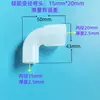 Junta flexible de silicona, codo de 90 grados, tes de diámetro igual, junta de tubería rígida, reductor, codo en L directo, conector no estándar.