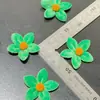 Acessórios de Flor de Caqui Aveludada DIY Acessórios de Cabelo Feitos à Mão Bolsas Broches para Roupas Sapatos Acessórios para Furos de Sapato Design Atacado