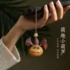 Colgante de llavero estilo chino, colgante de bolsa con forma de calabaza, accesorios culturales y creativos, nueva decoración colgante estilo chino, regalo, personalizable