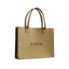 Bolsa Tote Simple con Letra al por Mayor, Bolso de Fieltro Grueso para Souvenir, Bolso de Fieltro a la Moda, Regalo Lovo Personalizado