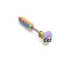 Corpo humano piercing jóias fio característico parafuso brincos Multi-Color Novo Produto osso da orelha unha de aço inoxidável