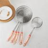 Espumadera Grande de Acero Inoxidable para Uso en Cocina Casera, Adecuada para Sacar Fideos, Empanadillas, Freír, Filtrar, Colar, Espumadera de Malla Fina Comercial para Olla Caliente