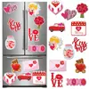 Bestseller transfronterizo decoración del Día de San Valentín imanes para refrigerador imanes para puerta de garaje decoración magnética navideña para el hogar ambiente de fiesta