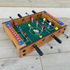Mesa de futbolín para niños, juguete de mesa de escritorio, mesa doble, juego grande informal, regalo de cumpleaños para niños
