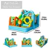 Castelo Inflável Infantil Casa Escorregador Inflável Trampolim Pequeno Parque de Diversões Lazer e Entretenimento Interno e Externo Castelo Infantil