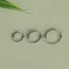Juego de Abalorios Retorcidos de Doble Agujero Rellenos de Oro de 18 Quilates Anillo de Encaje de Abalorios Anillo de Abalorios Hecho a Mano para DIY Accesorios Venta Directa al Por Mayor