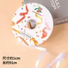 2026 Feliz Festival de Medio Otoño Nuevo Estilo Chino Decoración para Pastel Topper Flor y Luna Plenitud Paz y Alegría Insertar Pegatina
