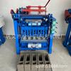 Máquina de cuatro columnas 4-35 400-150-200 con orificio asimétrico para ladrillos huecos, polvo residual de horno de carbón gris, también puede fabricar ladrillos de cemento.