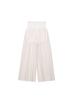 Ropa de Mujer Europea y Americana Transfronteriza 2025 Verano Nueva Moda Casual Versátil Cómoda Encaje Falso Pantalones de Pierna Ancha