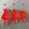 Molde de Plástico para Pastel de Durazno Rojo de Shantou, de Moda, para Pastel de Durazno Grande, Mediano y Pequeño, Molde para Pastel de Carcasa de Ratón, Pastelería de Fruta de Durazno, Molde Especial de Plástico para Fruta para Pastel de Durazno y Pastel Redondo