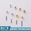 Plata de Ley S925 Alambre de Crimpado Alambre Cuentas de Posicionamiento Hebilla de Olla a Presión Accesorios de Fijación para Pulseras Bobina para Collar DIY Hebilla