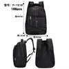 Estudiante de Secundaria y Preparatoria Hombres Negocios Casual Simple Combinable Gran Capacidad Casual Computadora Viaje Mochila Escolar