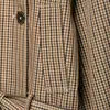 Ins Ropa de Mujer al por Mayor Estilo Europeo y Americano Transfronteriza Moda Casual a Cuadros Corta Recta con Cordones Cortavientos 3705410