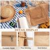 Feihong Bolso de Playa Plegable Transfronterizo Malla Gran Capacidad Bolso de Mano Bolso de Hombro de Alto Valor Bolso de Viaje de Verano para Exteriores