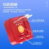 Alarma de luz y sonido de incendio inalámbrica 4G, se puede equipar con 16 software inalámbricos, WeChat, SMS de teléfono para notificar la alarma