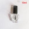 Frasco Redondo Cuadrado de Esmalte de Uñas Vidrio Transparente Sub-Botella Tapa con Pincel para Esmalte de Uñas 3ml5ml10ml Frasco Cosmético
