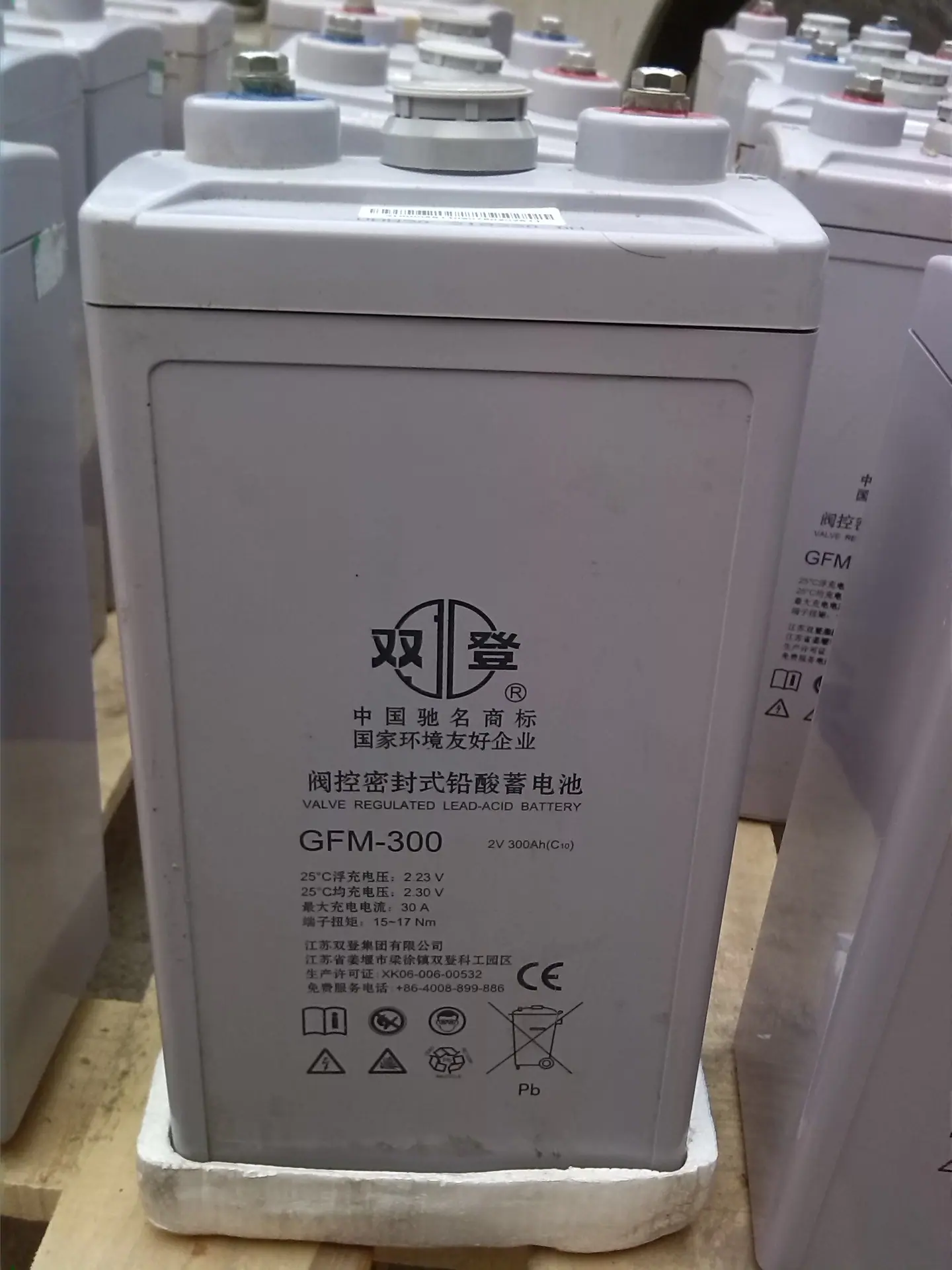 双登蓄电池GFM-300