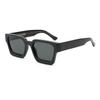 Nuevos lentes de sol de moda de ácido propiónico con pin, lentes de sol a prueba de rayos UV para mujer, de montura grande, adelgazantes, 8837 transfronterizos