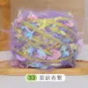 Hilo de arcoíris tejido a mano especial para bricolaje, nuevo estilo de hilo, ganchillo, pinzas para el cabello, sombreros, bufandas, bolsos, mantas de rosas, hojas