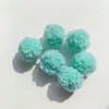 Accesorios de Bolas de Lana de Cordero Nuevas y Coloridas Transfronterizos, Piezas de Juguete, Bolas de Peluche de Oso de Peluche Hechas a Mano para Bricolaje