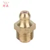 Boquilla de grasa recta M6M8M10 GB cobre puro codo 45 grados 90 grados boquilla de copa de aceite de excavadora