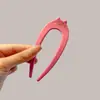 Elegante Pasador de Pelo de Acrílico en Forma de U Palillo para Recogido de Pelo de Alta Gama Nuevo Estilo Chino Artefacto para Recogido de Pelo Pasador Simple Moderno