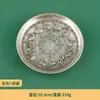 Talheres de Cobre Antigo Cobre Branco Prato Banhado a Prata Prato de Prata Doze Signos do Zodíaco Prato Banhado a Cobre e Prata Prato Dropshipping