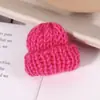 Mini Chapéu de Lã Tricotado de Natal Colorido Criativo Chapéu de Dedo Acessórios de Roupa DIY Acessórios Chapéu Pequeno
