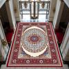 Alfombra persa étnica marroquí para sala de estar, dormitorio, mesita de noche, sofá retro estilo americano, alfombra turca