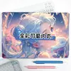 Página de Colorir Menina Bonita Rosa Azul Caderno com Capa de Couro A5 Anime de Alta Qualidade Menina Bonita Caderno Diário
