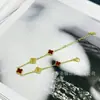 Pulsera para Mujer, Mini Láser de Alto Gama Oro Joyería de Moda, Estilo Popular en Línea, Venta Directa Exquisita, Pulsera de Lujo Ligero