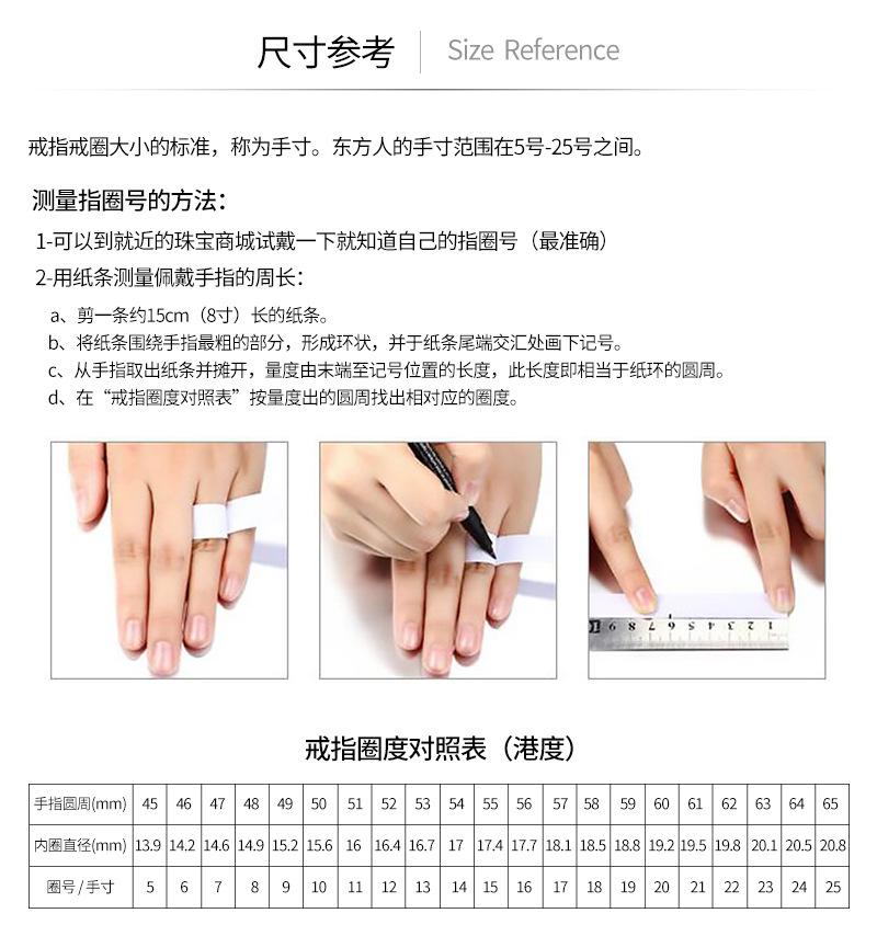 尺寸表