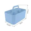 Caja organizadora de escritorio multifuncional de gran capacidad, caja de almacenamiento apilable para cosméticos, artículos varios y papelería