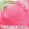 Tejido de gasa de organza encriptada verde gasa suave retazos de tela para manualidades Hanfu ceremonia de boda fondo de escenario fotografía tela suave