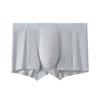 Roupa Íntima Masculina Ventilada Sem Costura, Shorts Finos Antibacterianos Respiráveis e Frescos para o Verão, Shorts Boxers Masculinos de Seda Gelada de Secagem Rápida