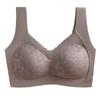 Sujetador de una pieza Safe Zhenxiang sin aros Push-Up Sexy de encaje Sujetador deportivo Sujetador sin costuras para mujer