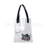 Bolso de Hombro de PVC Nuevo Estilo Coreano para Mujer Bolso de Playa de PVC Transparente Bolso de Hombro de PVC Impermeable Ecológico