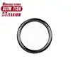 Liga de Titânio F136 Anel Liso 0,8 mm Fechado Redondo 20g Piercing de Nariz Brincos Sem Costura Homens e Mulheres Joias para Piercing Corporal