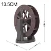 Roda d'água moinho de água rotor cata-vento aquário rochoso elemento aquático fonte interna externa ornamento decoração de pátio de casa
