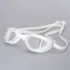 Gafas de Natación Profesionales de Carreras de Marco Pequeño de Alta Calidad para Adultos, Gafas de Natación Electroplateadas Antivaho de Alta Definición para Competición y Entrenamiento, Personalizables